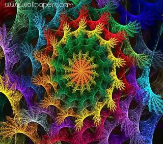 Colorful spirals