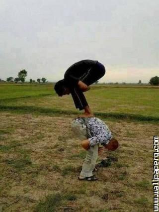Morning exercise like a boss funny