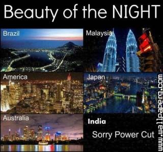 Night view of world cities