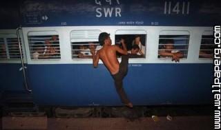 Train travel india funny