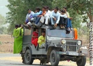 Transport of indian villa