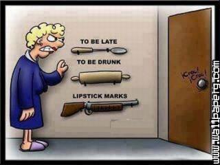 Funny weapons of funny wife