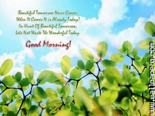 New morning quotes wallpaper 600x450