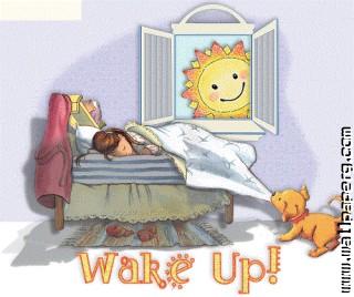 Wakeup good morning cute animations