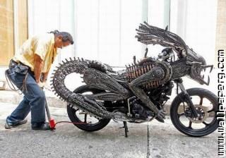 Alien bike amazing