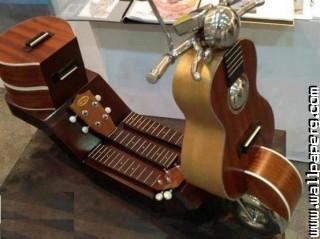 Cool bike guitar bike