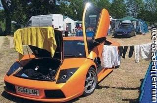 Lamborghini funny car