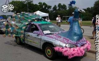 Wedding car decoration