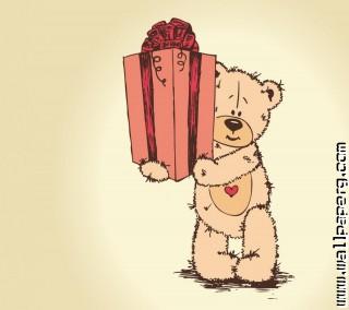 Cute teddy gift