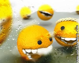 Funny rain smiling awesome wallpaper