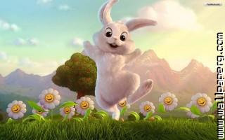 Happy easter bunny wallpa