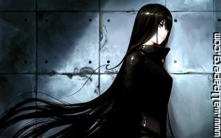 Gothic anime girl