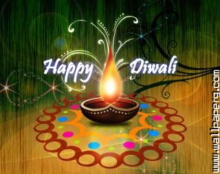 Diwali art by finewallpaper