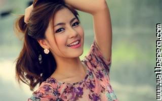 Asian smile