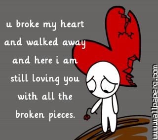 Broken pieces