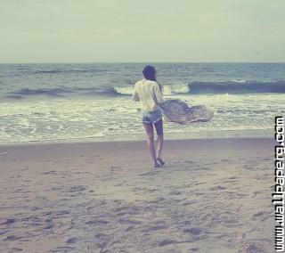 Girl seaside