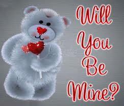 Will you be mine...