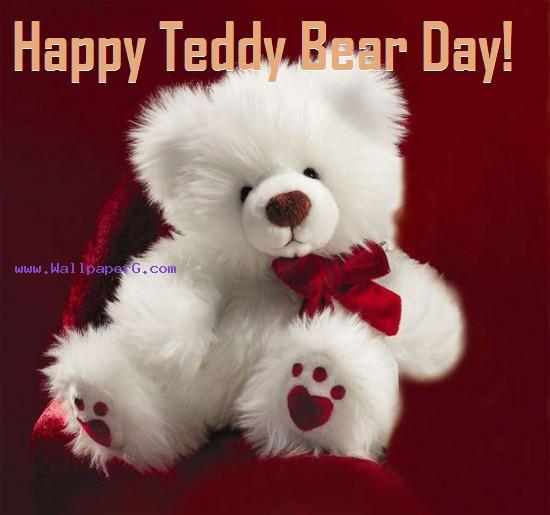 Happy teddy bear day