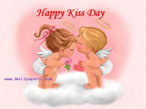 Happy kiss day