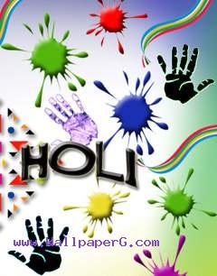 Happy holi to all indians