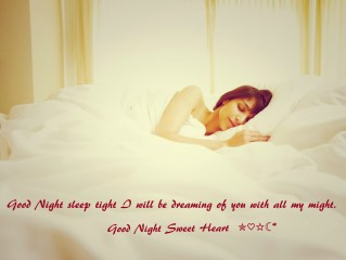 Good night sweet dream wallpaper for girl