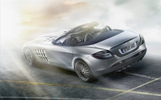 2009 mercedes benz slr mclaren roadster 2