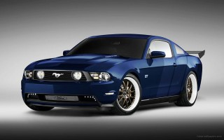 2010 ford mustang at sema 2009 2