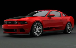 2010 ford mustang at sema 2009 3