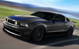 2010 ford mustang at sema 2009 4