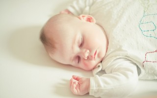 Cute sleeping baby