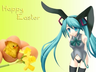 Hatsune miku easter