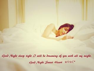 Cute sleeping lady actress good night message quot