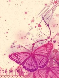 Pink butterfly