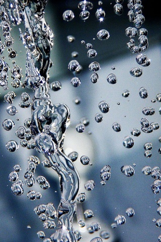 Beautiful drops of water