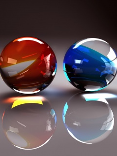 3d marble stones