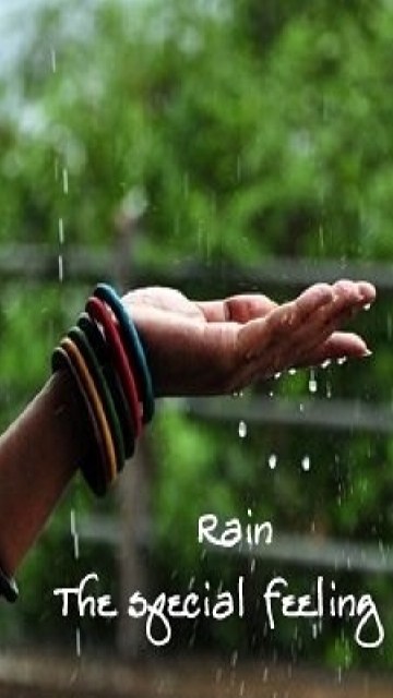 Special feeling of rain