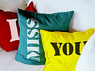 I miss you pillow 
