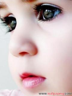 Cute baby eyes