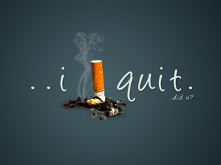 I quit smoking