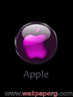 3d pink apple