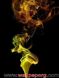 Animated colorful smoke