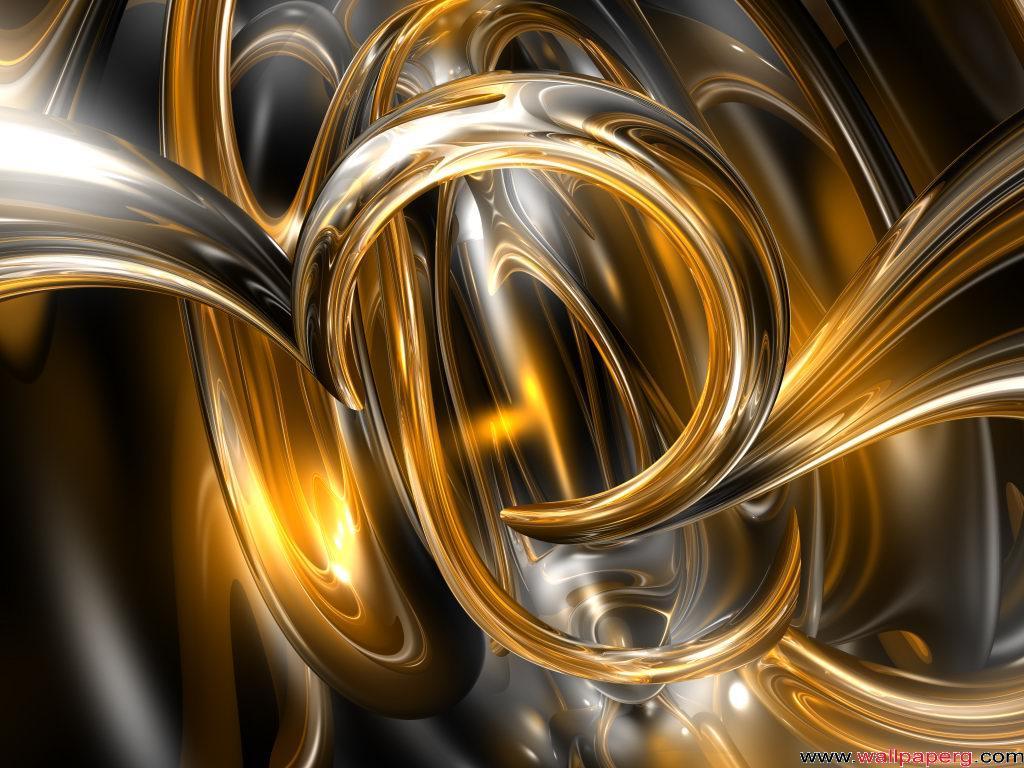 Golden abstract