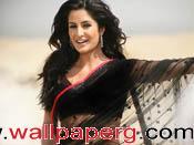 Katrina kaif in black saree