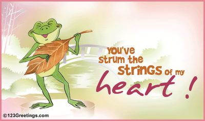 You have strum