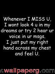 Whenever i miss u