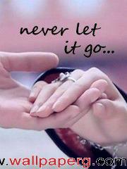 Never let it go