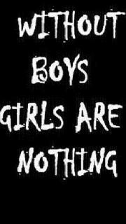 Without boys