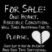 One heart for sale