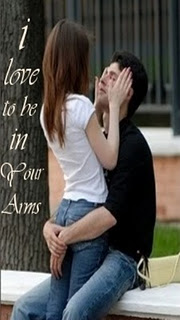 I love to be in your arms