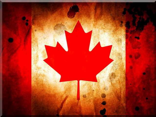 Canadian flag canada